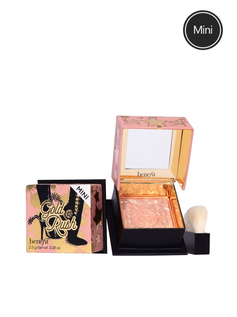 Benefit Cosmetics Smudge Proof Soft Shimmer Finish Powder Warm Golden Mini Blush 2.5 g - Gold Rush, Pink
Benefit Cosmetics Smudge Proof Soft Shimmer Finish Powder Warm Golden Mini Blush 2.5 g - Gold Rush, Pink