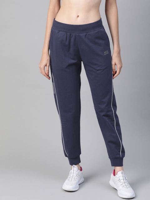 HRX By Hrithik Roshan Women Medieval Blue Solid Slim Fit Rapid-Dry Running Joggers, Navy blue
HRX By Hrithik Roshan Women Medieval Blue Solid Slim Fit Rapid-Dry Running Joggers, Navy blue
