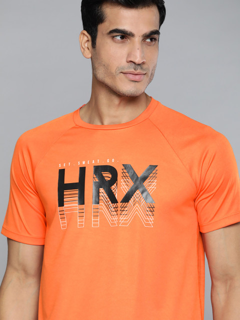 HRX By Hrithik Roshan Men Koi Typographic Rapid-Dry Antimicrobial Training Tshirt, Orange
HRX By Hrithik Roshan Men Koi Typographic Rapid-Dry Antimicrobial Training Tshirt, Orange