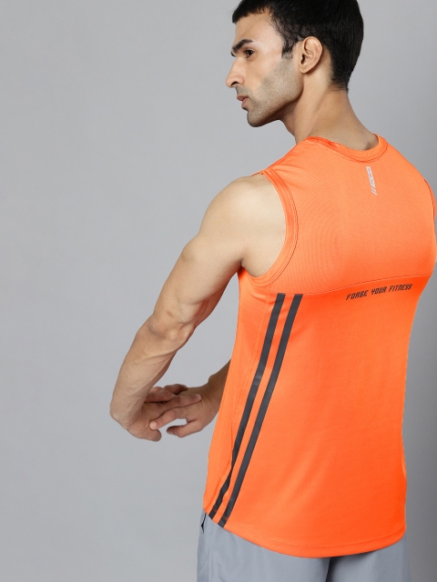 HRX By Hrithik Roshan Men Koi Solid Rapid-Dry Antimicrobial Training T-shirt, Orange
HRX By Hrithik Roshan Men Koi Solid Rapid-Dry Antimicrobial Training T-shirt, Orange