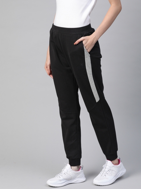 HRX By Hrithik Roshan Women Jet Black Colourblock Slim Fit Bio-Wash Lifestyle Joggers
HRX By Hrithik Roshan Women Jet Black Colourblock Slim Fit Bio-Wash Lifestyle Joggers