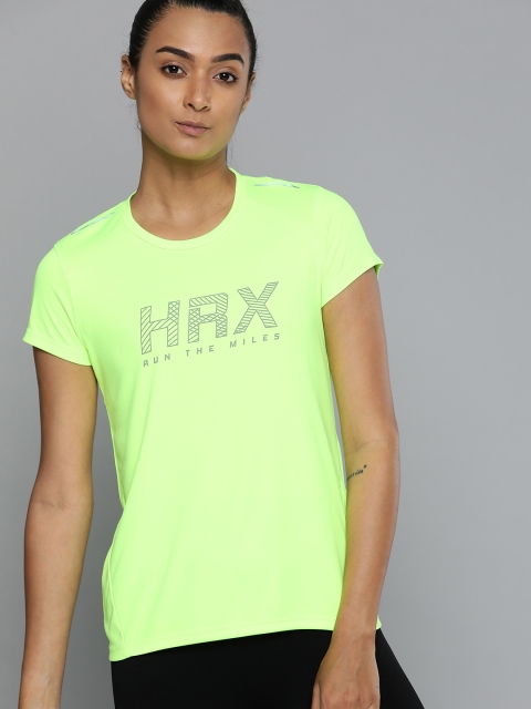 HRX By Hrithik Roshan Women Neon Green Solid Rapid-Dry Antimicrobial Running Tshirt, Fluorescent green
HRX By Hrithik Roshan Women Neon Green Solid Rapid-Dry Antimicrobial Running Tshirt, Fluorescent green