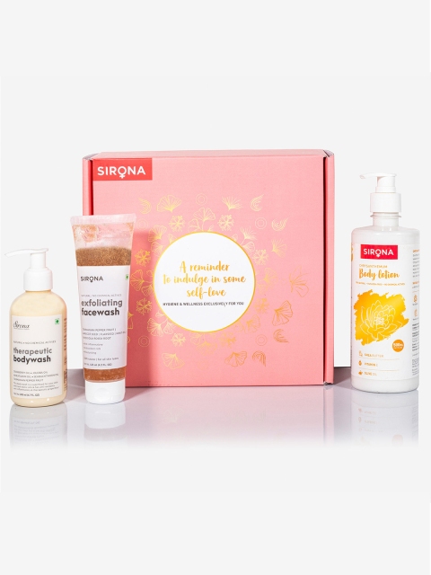 Sirona Natural Chrysanthemum Body Lotion With Therapeutic Body Wash & Face Wash, Brown
Sirona Natural Chrysanthemum Body Lotion With Therapeutic Body Wash & Face Wash, Brown