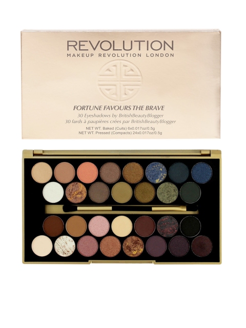 Makeup Revolution London BBB 30 Eyeshadow Palette - Fortune Favours The Brave 15g, Multi
Makeup Revolution London BBB 30 Eyeshadow Palette - Fortune Favours The Brave 15g, Multi
