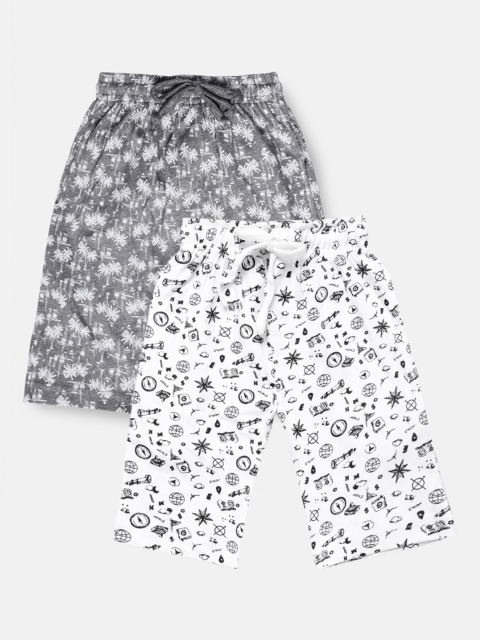 Urban Dog Boys Pack Of 2 Conversational Printed Mid-Rise Cotton Regular Shorts, Grey
Urban Dog Boys Pack Of 2 Conversational Printed Mid-Rise Cotton Regular Shorts, Grey