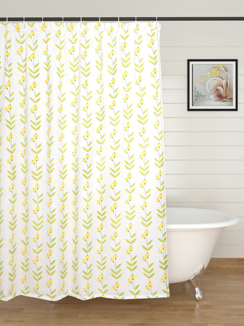 Home Centre White & Yellow Floral Shower Curtain
Home Centre White & Yellow Floral Shower Curtain