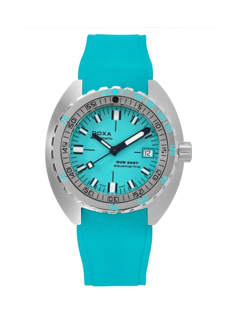 DOXA Men Blue Printed Dial & Blue Straps Analogue Multi Function Automatic Motion Powered Watch, Turquoise blue
DOXA Men Blue Printed Dial & Blue Straps Analogue Multi Function Automatic Motion Powered Watch, Turquoise blue