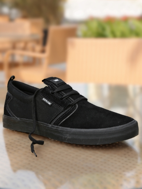Supra Men Black Sneakers