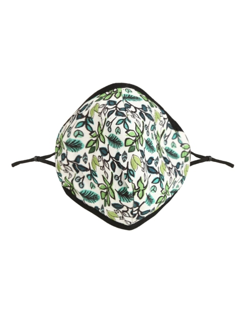 RASHKI Unisex Green & White Printed Reusable Cotton Sustainable Cloth Mask With Removable Filter
RASHKI Unisex Green & White Printed Reusable Cotton Sustainable Cloth Mask With Removable Filter