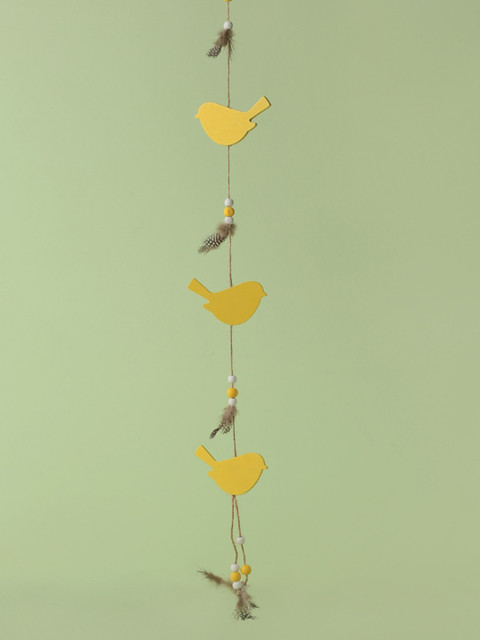 Chumbak Adults Yellow & Brown Beads & Birds Wall Decor
Chumbak Adults Yellow & Brown Beads & Birds Wall Decor