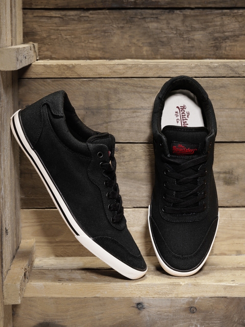 Roadster Men Black Sneakers