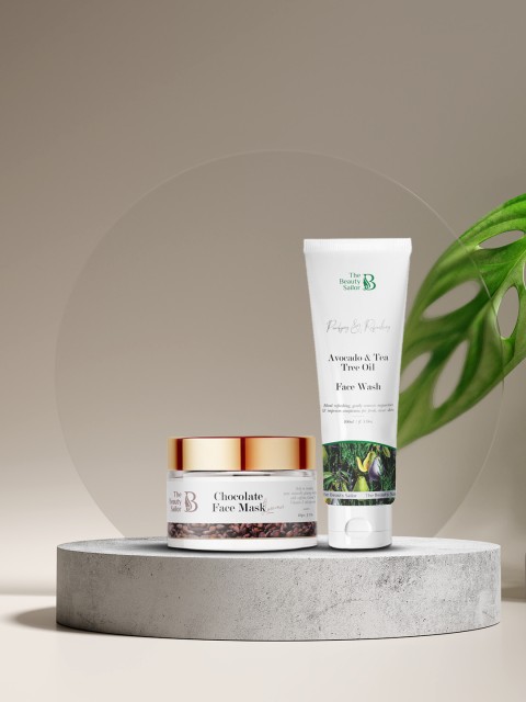 The Beauty Sailor White Chocolate Face Mask & Avocado and Tea Tree Oil Face Wash Combo
The Beauty Sailor White Chocolate Face Mask & Avocado and Tea Tree Oil Face Wash Combo