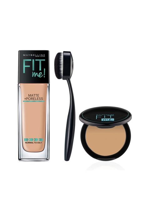 Maybelline New York Fit Me Foundation 220 & Compact 220 with Master Foundation Brush, Beige
Maybelline New York Fit Me Foundation 220 & Compact 220 with Master Foundation Brush, Beige