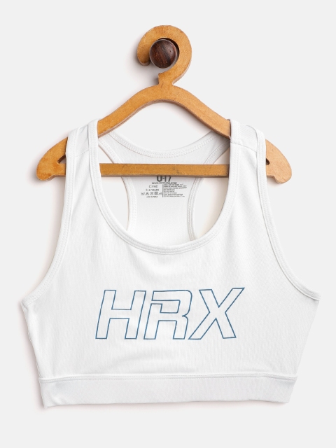 HRX By Hrithik Roshan U-17 Active Girls Optic White Rapid-Dry Brand Carrier Sports Bra
HRX By Hrithik Roshan U-17 Active Girls Optic White Rapid-Dry Brand Carrier Sports Bra