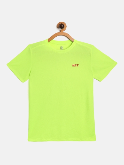 HRX by Hrithik Roshan Boys Fluorescent Green & Red Typography Print Rapid-Dry T-shirt, Lime green
HRX by Hrithik Roshan Boys Fluorescent Green & Red Typography Print Rapid-Dry T-shirt, Lime green