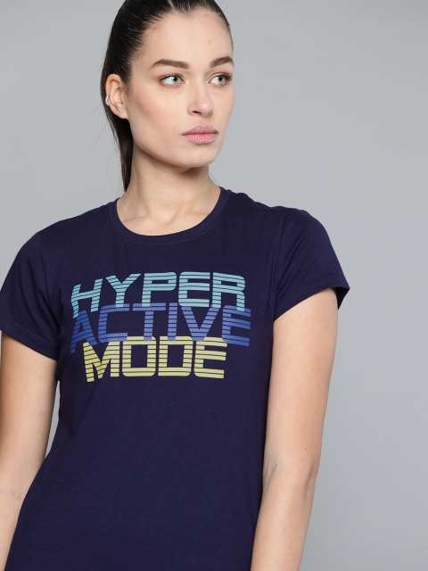 HRX By Hrithik Roshan Lifestyle Women Medieval Blue Bio-Wash Typography T-shirt, Navy blue
HRX By Hrithik Roshan Lifestyle Women Medieval Blue Bio-Wash Typography T-shirt, Navy blue