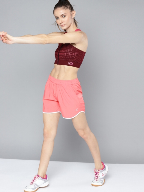 HRX By Hrithik Roshan Training Women Desert Rose Rapid-Dry Brand Carrier Shorts, Coral
HRX By Hrithik Roshan Training Women Desert Rose Rapid-Dry Brand Carrier Shorts, Coral