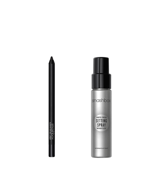 Smashbox Set of Travel-Size Photo Finish Setting Spray & Always On Mini Gel Eyeliner, Silver
Smashbox Set of Travel-Size Photo Finish Setting Spray & Always On Mini Gel Eyeliner, Silver