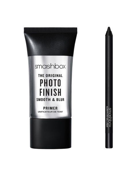 Smashbox Set of The Original Photo Finish Primer & Always On Mini Gel Eyeliner - Fishnet, Transparent
Smashbox Set of The Original Photo Finish Primer & Always On Mini Gel Eyeliner - Fishnet, Transparent
