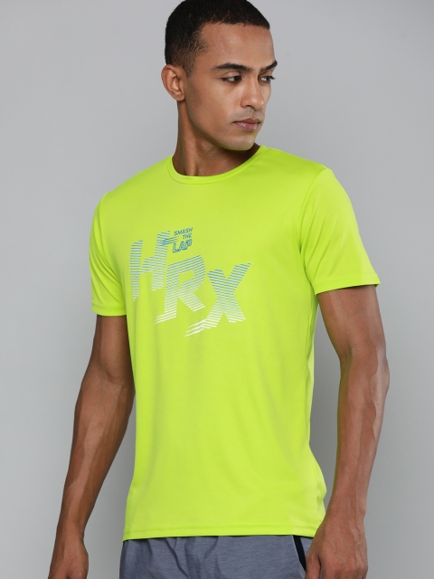 HRX By Hrithik Roshan Men Design To Comment Printed Rapid-Dry Antimicrobial Running Tshirt, Fluorescent green
HRX By Hrithik Roshan Men Design To Comment Printed Rapid-Dry Antimicrobial Running Tshirt, Fluorescent green