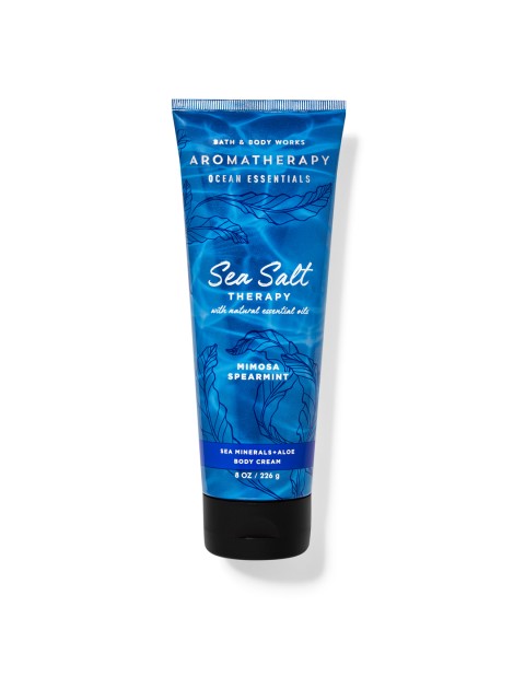Bath & Body Works Unisex Aromatherapy Sea Salt Mimosa Spearmint Body Cream 226 g, Blue
Bath & Body Works Unisex Aromatherapy Sea Salt Mimosa Spearmint Body Cream 226 g, Blue