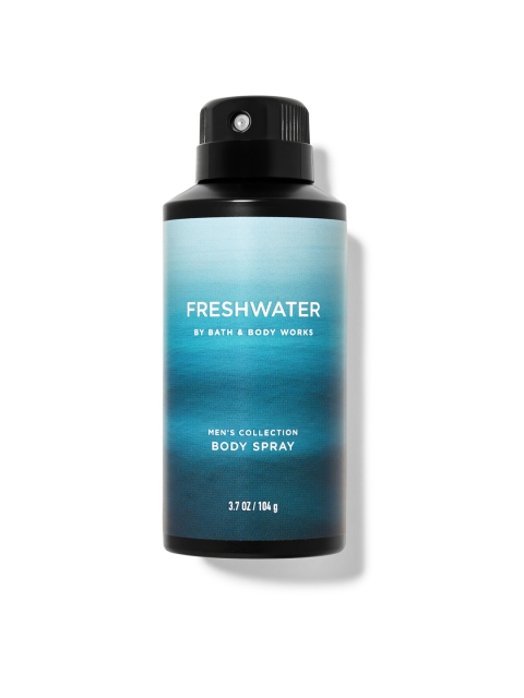 Bath & Body Works Men Freshwater Cruelty Free Deodorizing Body Spray 104g, Turquoise blue
Bath & Body Works Men Freshwater Cruelty Free Deodorizing Body Spray 104g, Turquoise blue