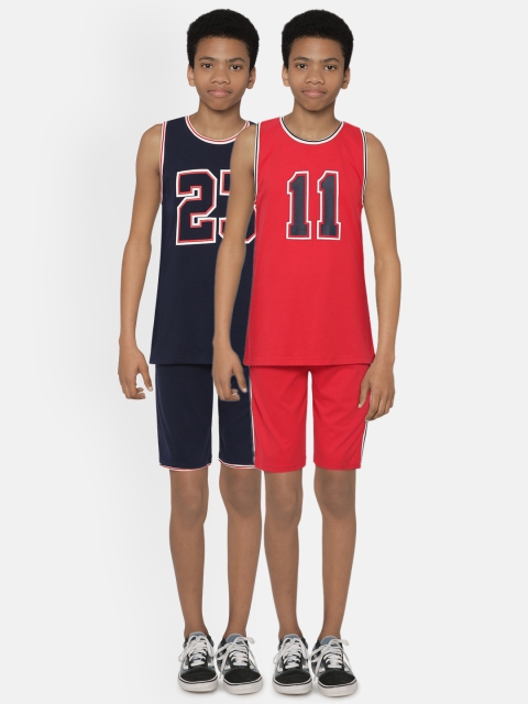 Marks & Spencer Boys Pack of 2 Numeric Print Pure Cotton Sustainable Shorts Set, Red
Marks & Spencer Boys Pack of 2 Numeric Print Pure Cotton Sustainable Shorts Set, Red