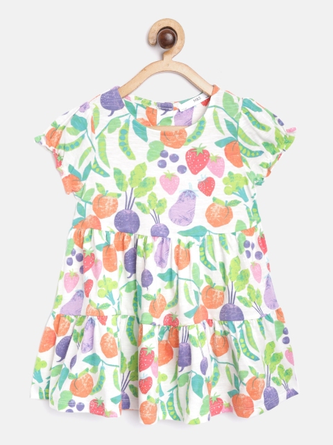 Marks & Spencer Girls White & Green Pure Cotton Quirky Tiered A-Line Sustainable Dress
Marks & Spencer Girls White & Green Pure Cotton Quirky Tiered A-Line Sustainable Dress