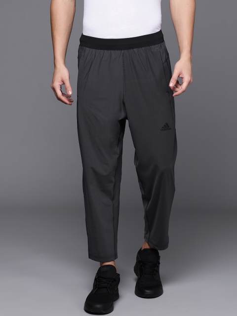 ADIDAS Men Charcoal Grey Warp Knit Yoga Primegreen Solid 7/8th Sustainable Track Pants
ADIDAS Men Charcoal Grey Warp Knit Yoga Primegreen Solid 7/8th Sustainable Track Pants