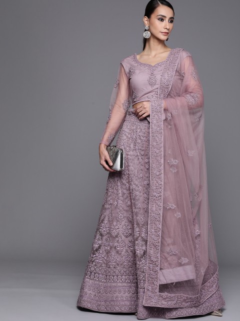 Inddus Purple Embroidered Beads and Stones Semi-Stitched Lehenga & Unstitched Blouse With Dupatta
Inddus Purple Embroidered Beads and Stones Semi-Stitched Lehenga & Unstitched Blouse With Dupatta