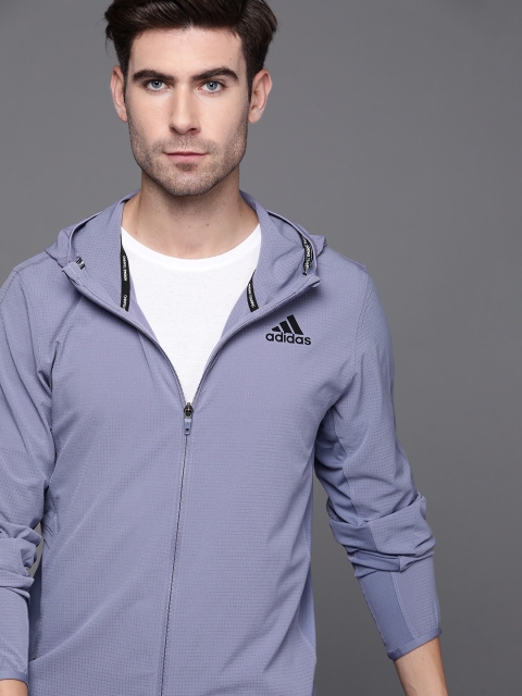 ADIDAS Men Purple Checked Slim-Fit H.RDY WARRI Sustainable Hooded Training Sporty Jacket
ADIDAS Men Purple Checked Slim-Fit H.RDY WARRI Sustainable Hooded Training Sporty Jacket