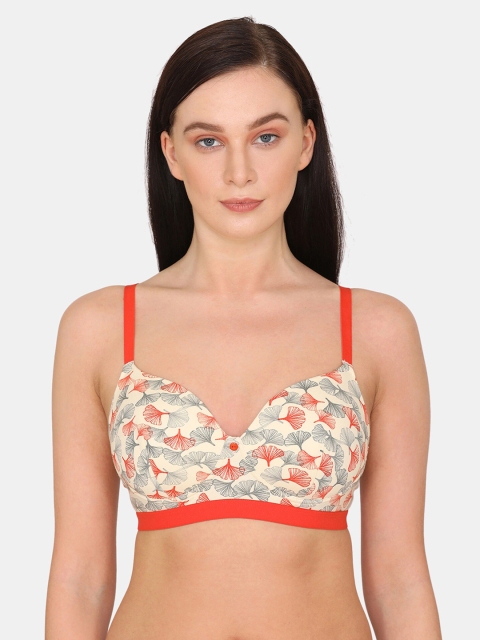 Zivame Orange & Beige Floral T-shirt Bra Half Coverage Lightly Padded ZI10U0FASHBWHIT
Zivame Orange & Beige Floral T-shirt Bra Half Coverage Lightly Padded ZI10U0FASHBWHIT