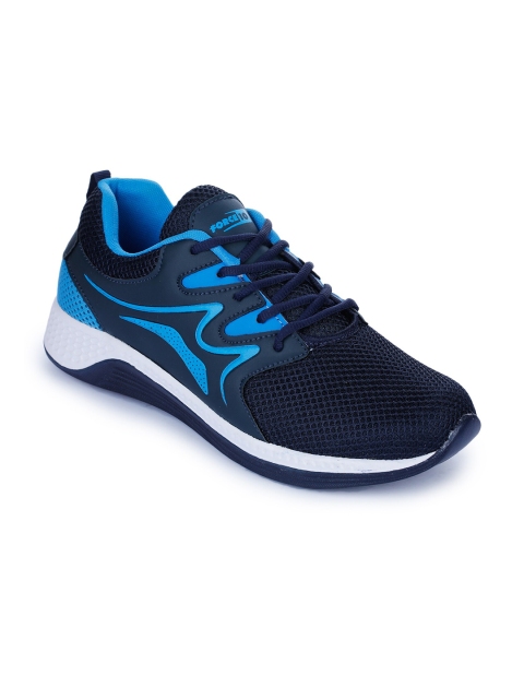 Liberty Men Navy Blue Running Non-Marking Shoes