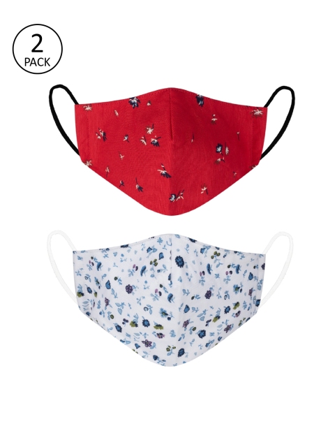 VEA Adult Kids Pack Of 2 Printed 3-Ply Reusable 5-Layered Protective Outdoor Cotton Masks, Red
VEA Adult Kids Pack Of 2 Printed 3-Ply Reusable 5-Layered Protective Outdoor Cotton Masks, Red