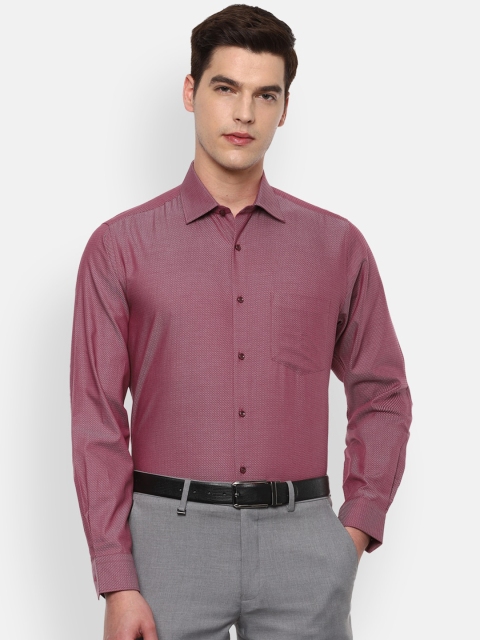 Van Heusen Men Pink Formal Shirt