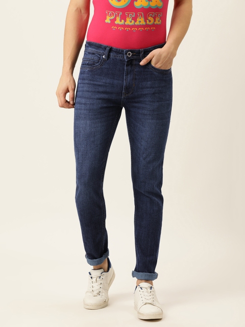 Peter England Casuals Men Navy Blue ACE Slim Tapered Fit Light Fade Stretchable Jeans
Peter England Casuals Men Navy Blue ACE Slim Tapered Fit Light Fade Stretchable Jeans