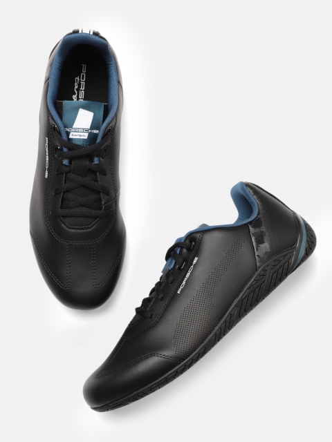 PUMA Motorsport Unisex Black Porsche Legacy Ridge Cat Perforations Leather Sneakers
PUMA Motorsport Unisex Black Porsche Legacy Ridge Cat Perforations Leather Sneakers