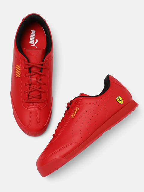 PUMA Motorsport Unisex Red Scuderia Ferrari Roma Via Perforations Sneakers 
PUMA Motorsport Unisex Red Scuderia Ferrari Roma Via Perforations Sneakers