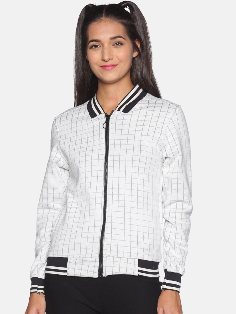 Campus Sutra Women Grey Sweatshirt