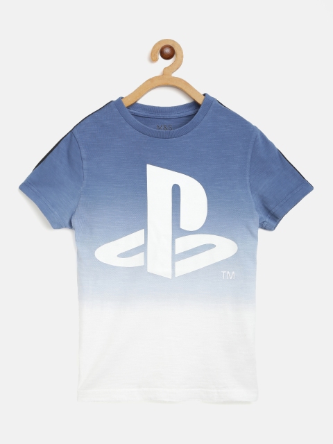 Marks Spencer Boys Blue White Pure Cotton Play Station Print Dyed Pure Cotton T-shirt
Marks Spencer Boys Blue White Pure Cotton Play Station Print Dyed Pure Cotton T-shirt