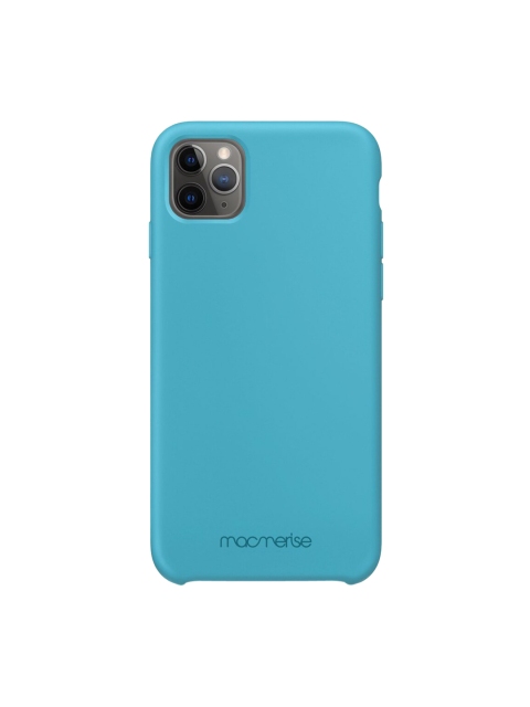 macmerise Blue Solid Silicone iPhone 11 Pro Back Case