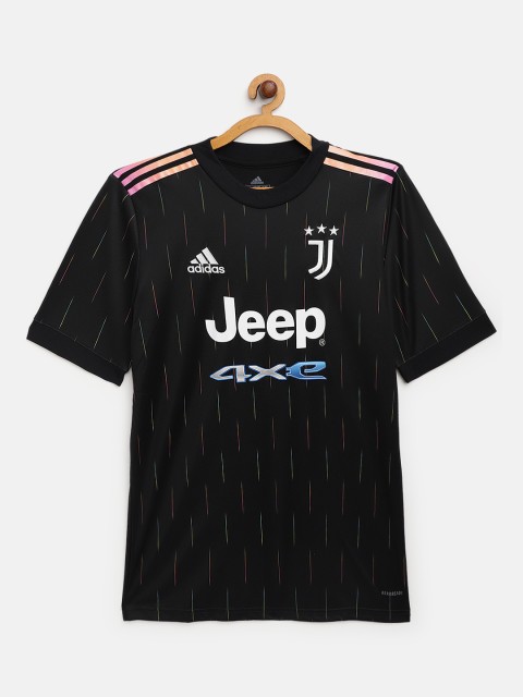 ADIDAS Boys Black & White Juventus Away Aeroready Printed Football Sustainable Jersey
ADIDAS Boys Black & White Juventus Away Aeroready Printed Football Sustainable Jersey