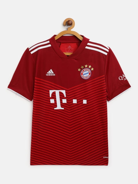 ADIDAS Boys Red & White FC Bayern Munchen H Striped Aeroready Football Sustainable Jersey
ADIDAS Boys Red & White FC Bayern Munchen H Striped Aeroready Football Sustainable Jersey