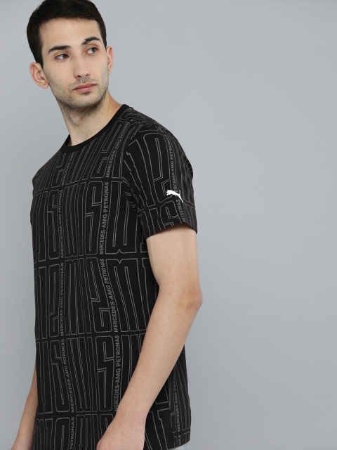 PUMA Motorsport Men Black Typography Mercedes F1 AOP Logo Printed Pure Cotton T-shirt
PUMA Motorsport Men Black Typography Mercedes F1 AOP Logo Printed Pure Cotton T-shirt