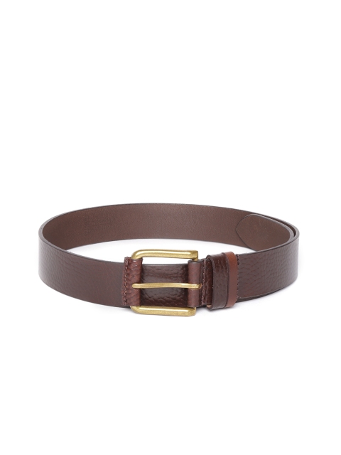 Park Avenue Men Coffee Brown Leather Belt