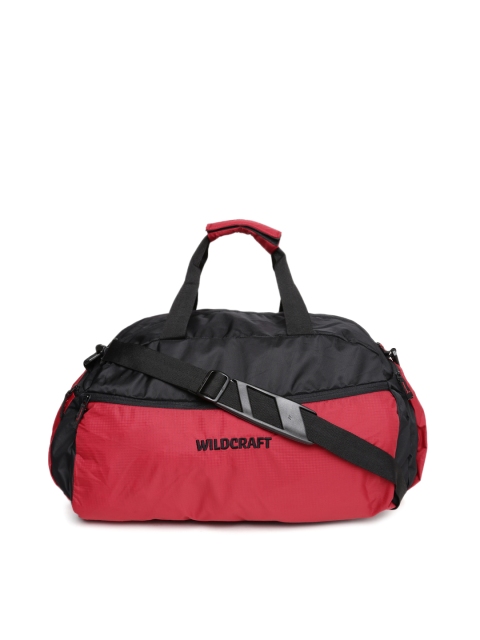 Wildcraft Men Red & Black Shuttle Duffel Bag
