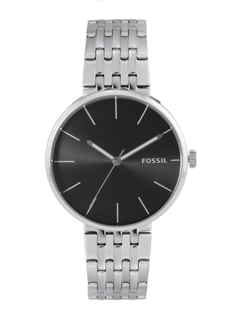 Fossil Men Hutton Black Dial & Silver Toned Bracelet Style Straps Analogue Watch BQ2439
Fossil Men Hutton Black Dial & Silver Toned Bracelet Style Straps Analogue Watch BQ2439