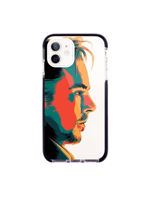 macmerise White & Orange Illuminated Doctor Strange Pattern iPhone 12 Back Case