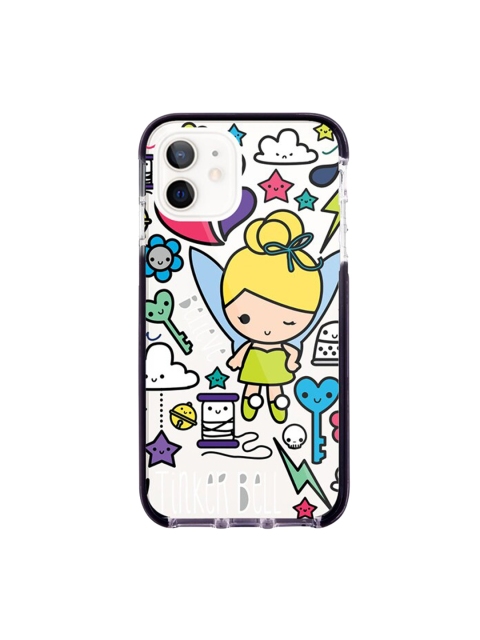 macmerise White & Yellow Tinker World Pattern iPhone 12 Back Case