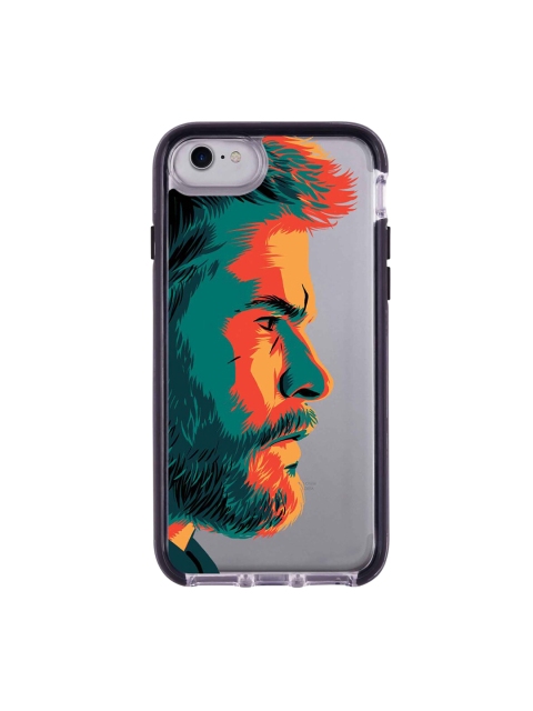 macmerise White & Orange Illuminated Thor Pattern iPhone 7 Back Case
